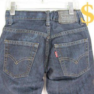 Levi's 511 Slim Dark Indigo Jeans Size 8 REG